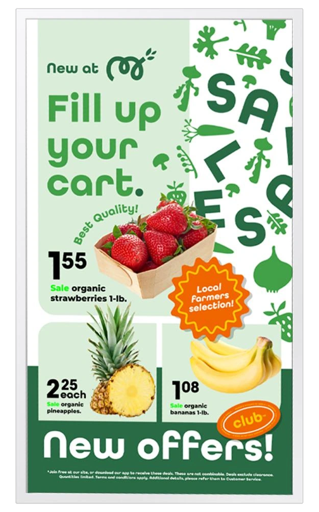 Samsung Color E-Paper EM32DX-A, veliki elektronski poster